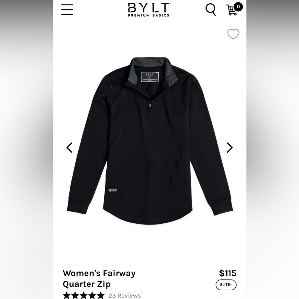 BYLT Women’s Fairway Quarter Zip